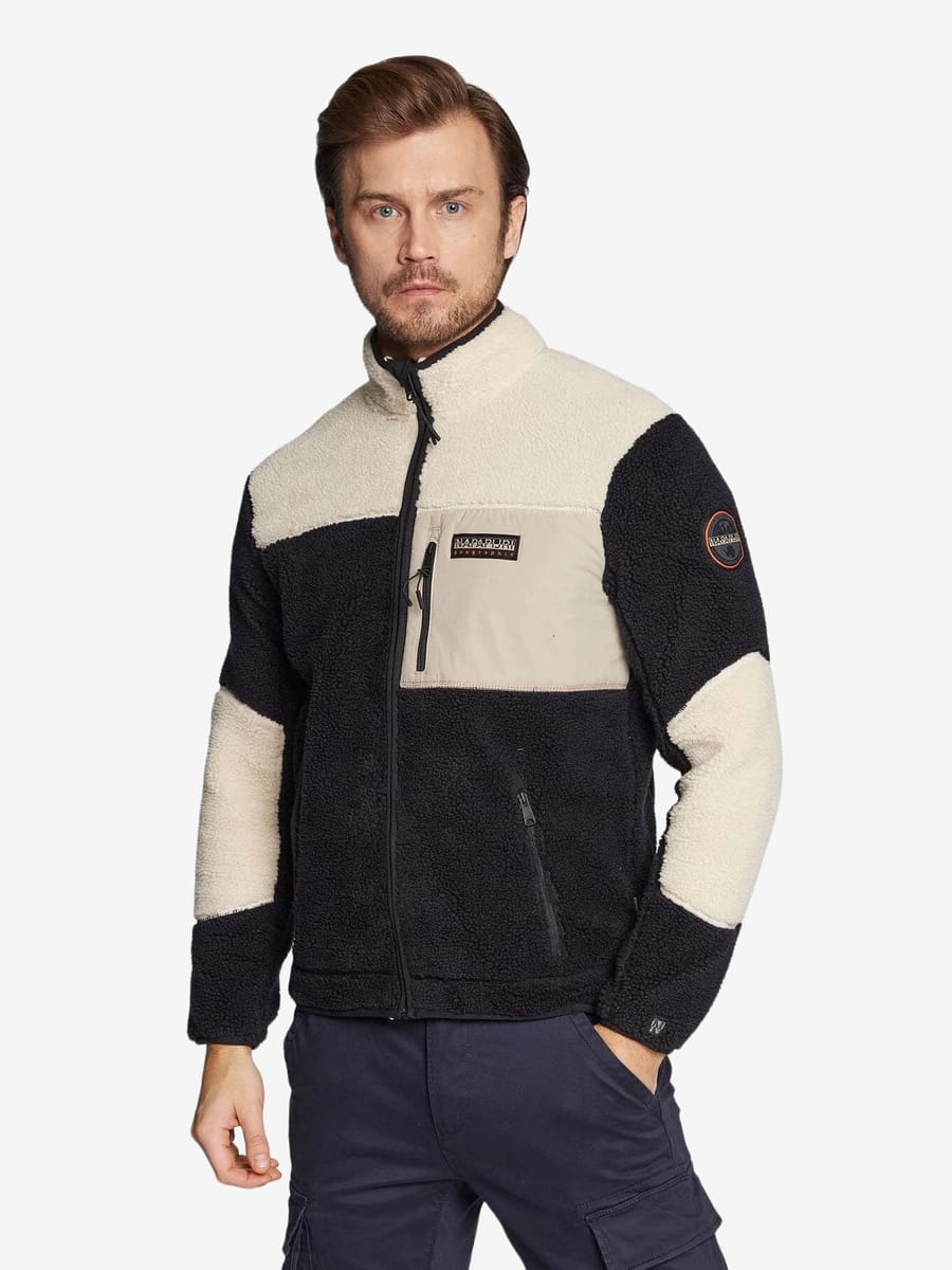 NAPAPIJRI — Куртка Yupik HZ3 Fleece Black/Beige