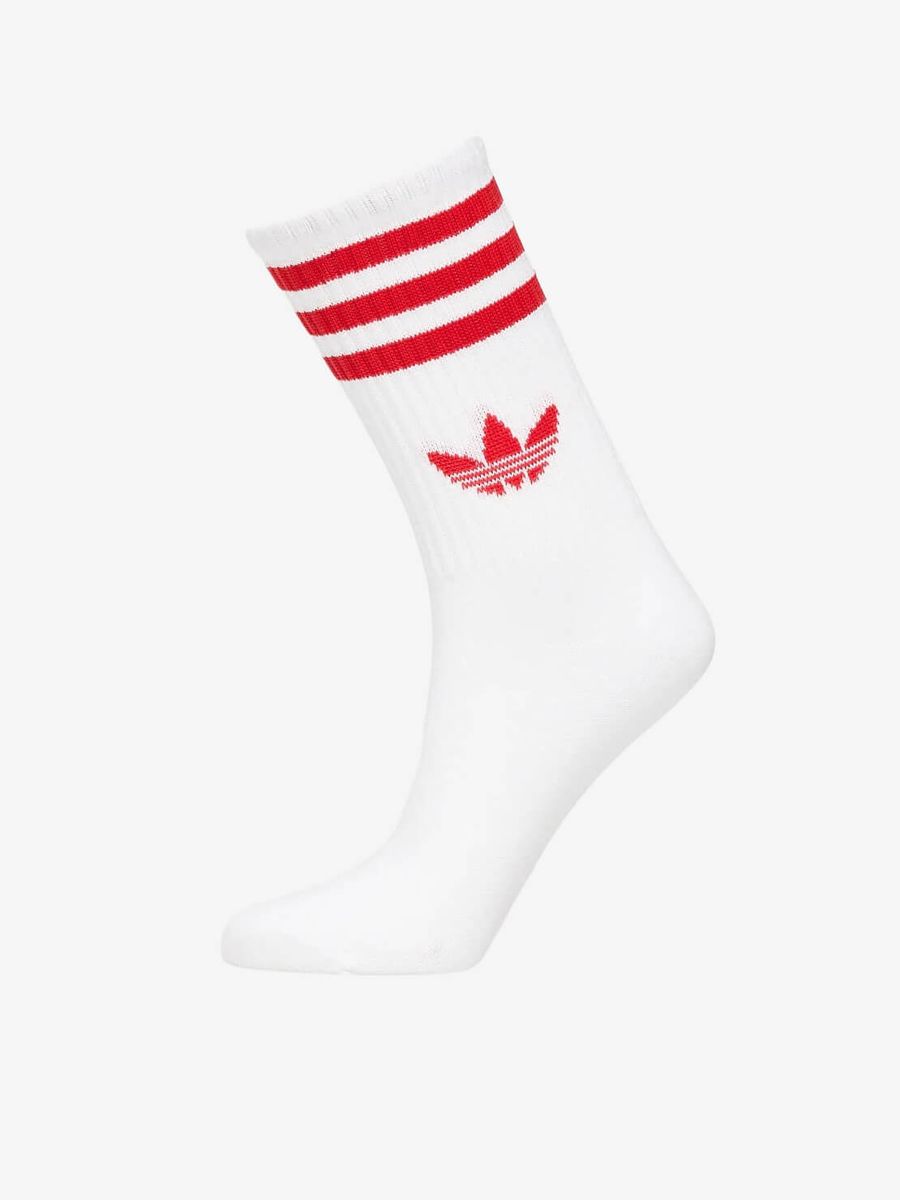 ADIDAS ORIGINALS — Носки 3-Stripes 3 пары White/Indigo/Red/Green