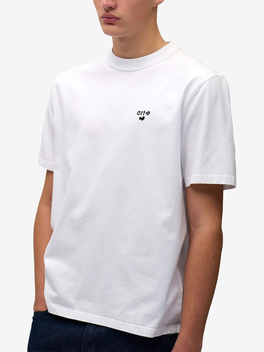 ARTE ANTWERP — Футболка Heart Logo Tee White