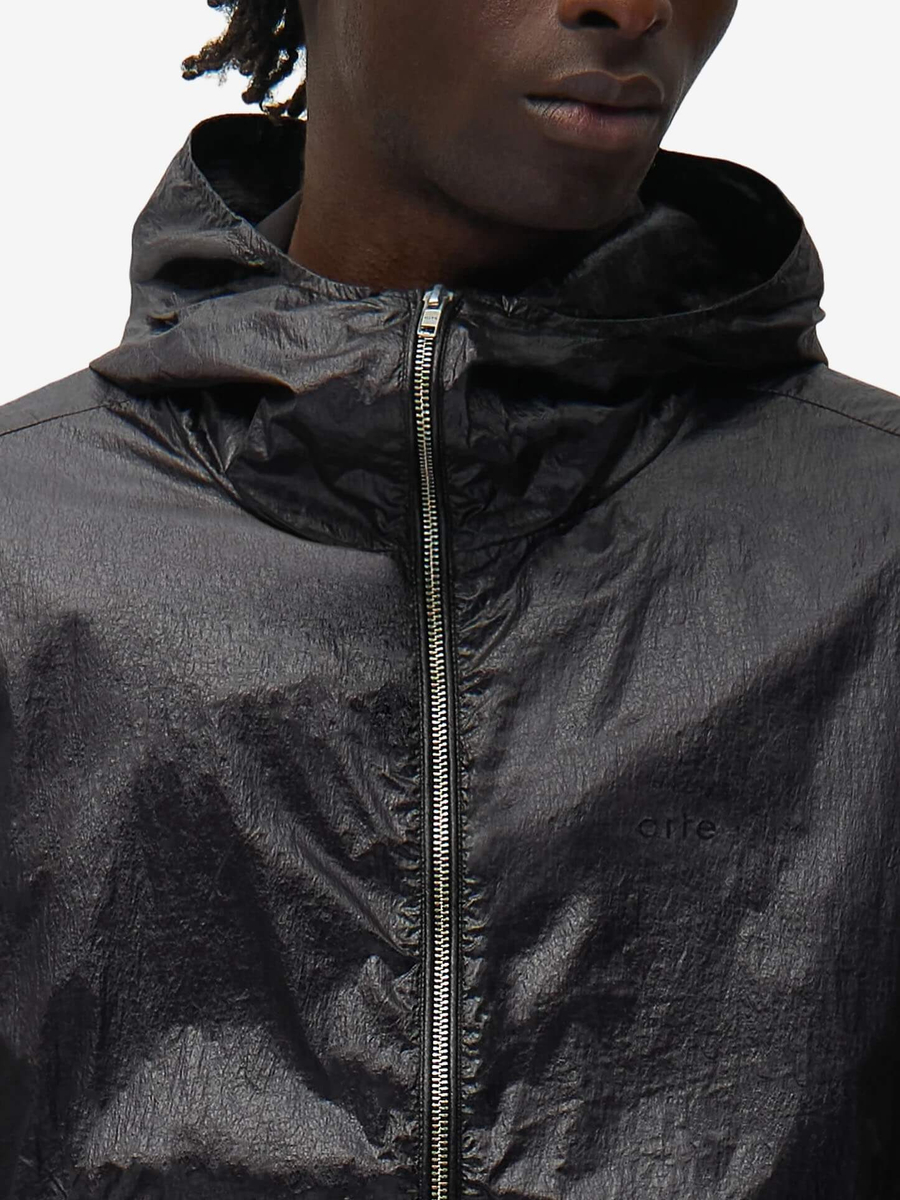 ARTE ANTWERP — Куртка Shiny Nylon Jacket Black