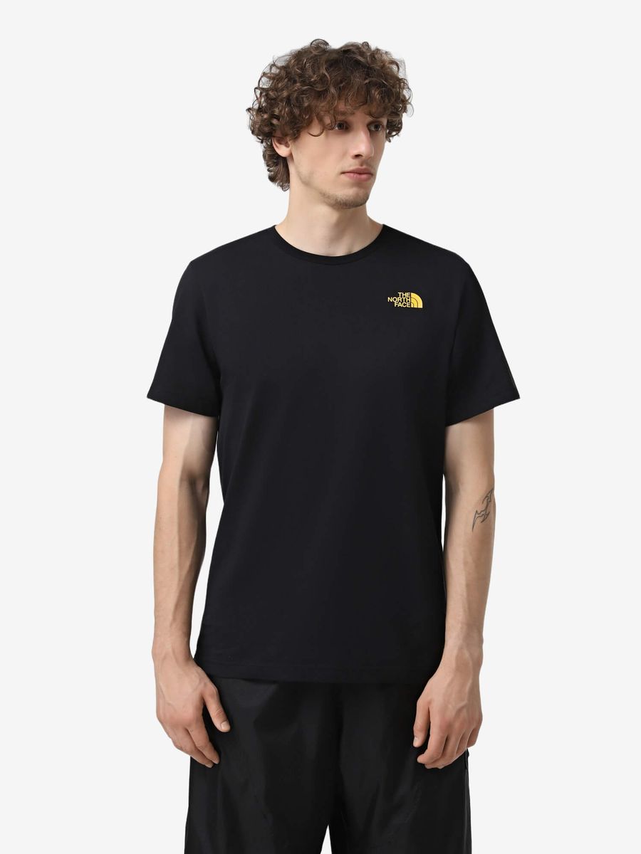 THE NORTH FACE — Футболка Collage Tee Black/Yellow
