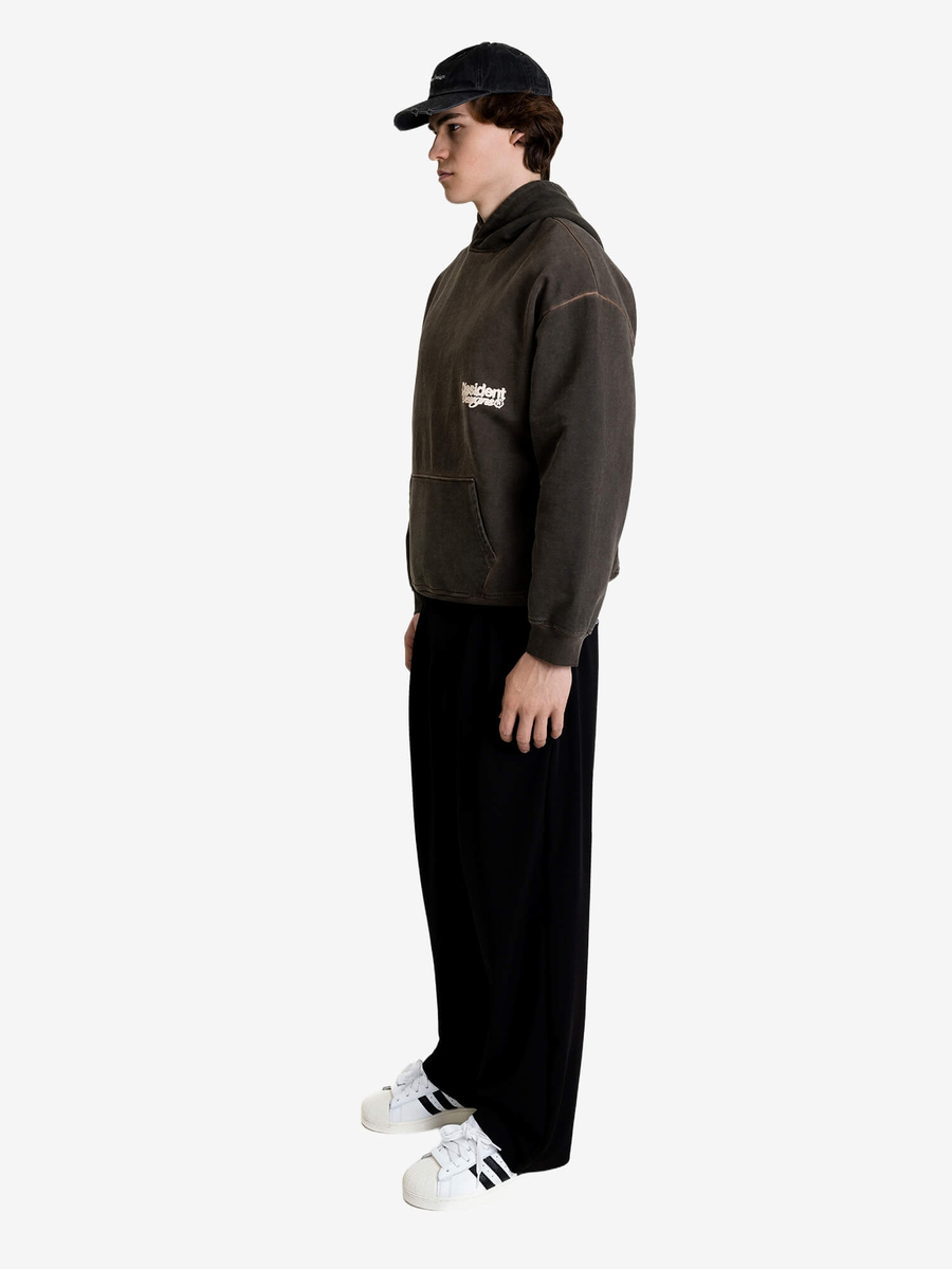 DISSIDENT — Штаны Graduate Wide Trousers in Black
