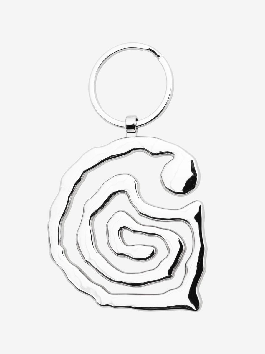 CARHARTT WIP — Брелок Helix Keychain Silver