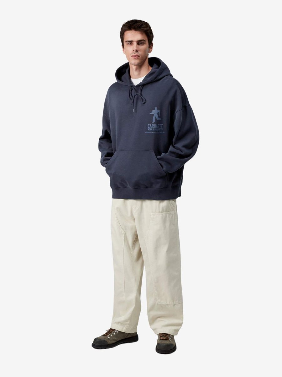 CARHARTT WIP — Худи Hooded Distance Sweat Jupiter (Stone Dyed)