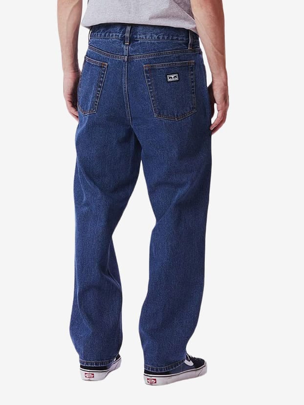 OBEY — Джинсы Hardwork Stonewash Indigo