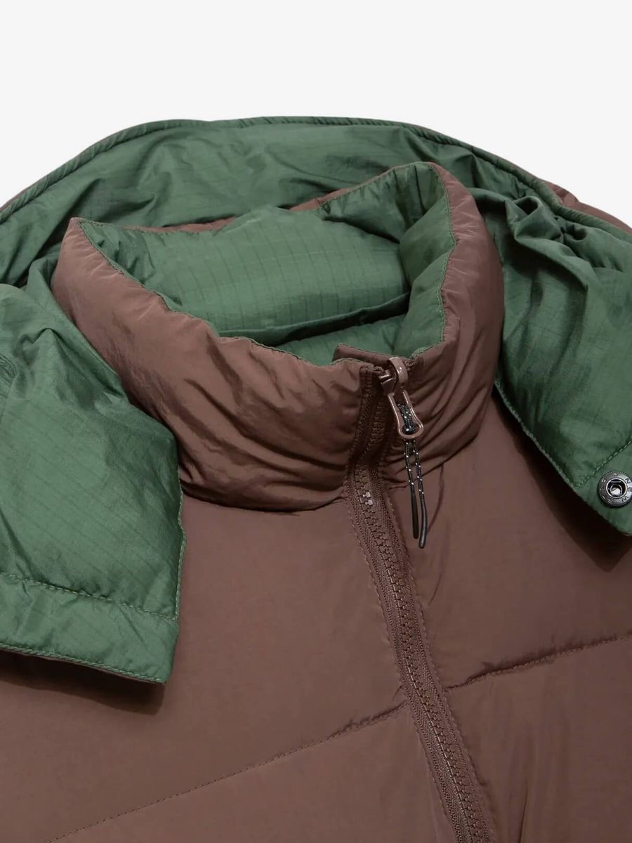 МЕЧ — Куртка Puffer Reversible Brown/Pine Green
