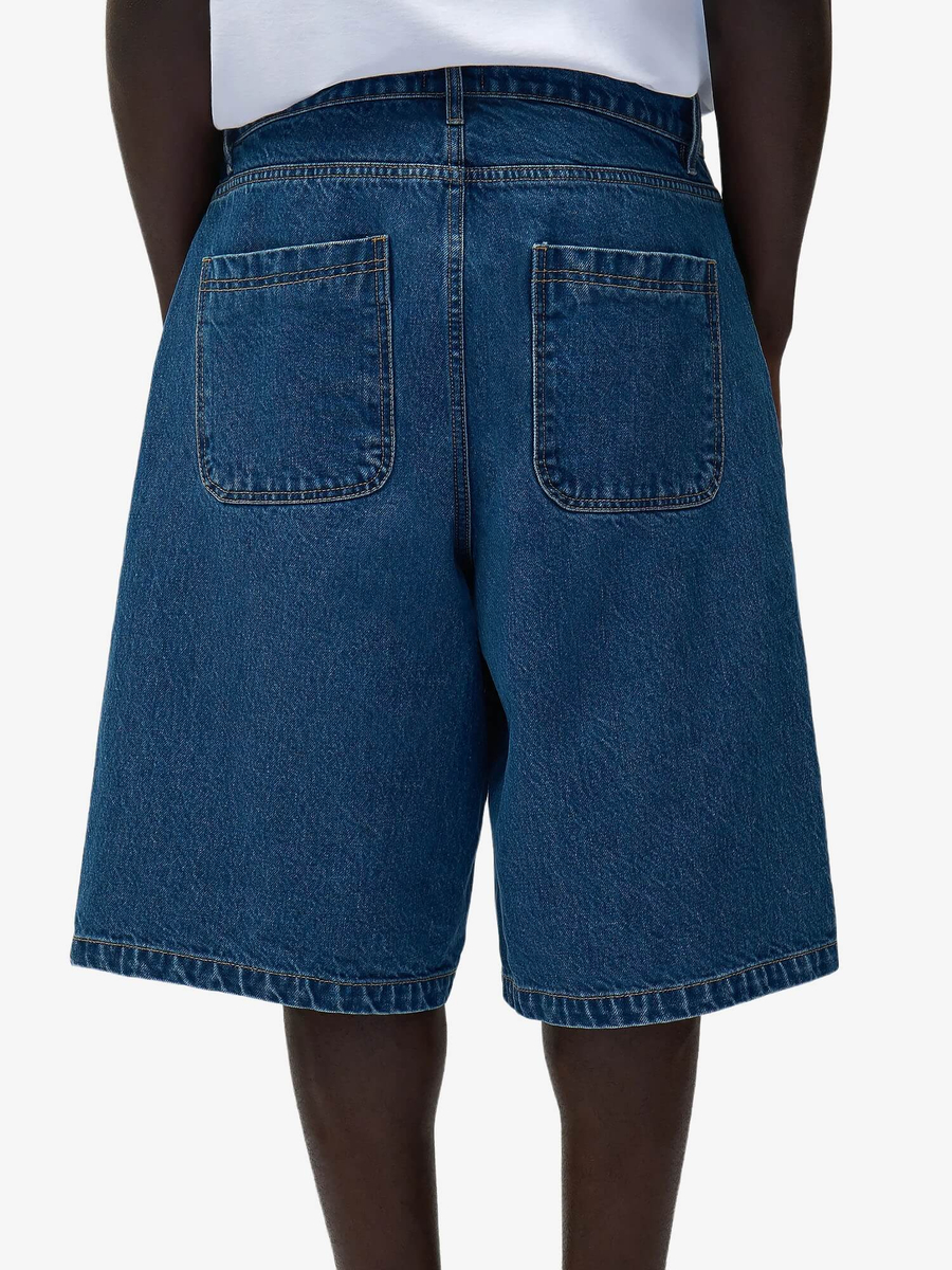 ARTE ANTWERP — Шорты Round Pocket Denim Short RAW Denim