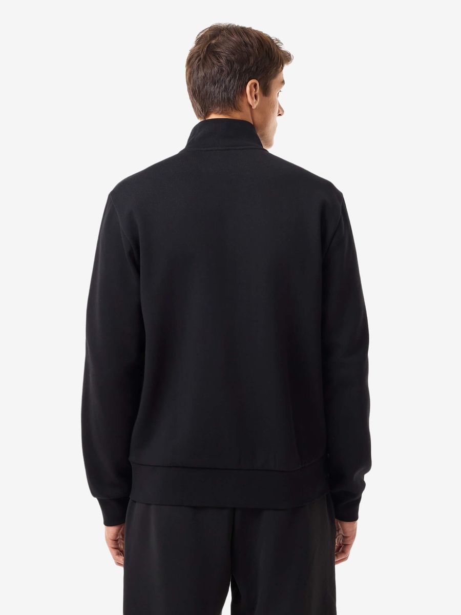 LACOSTE — Свитшот Cardigan Full Zip Fleece Black