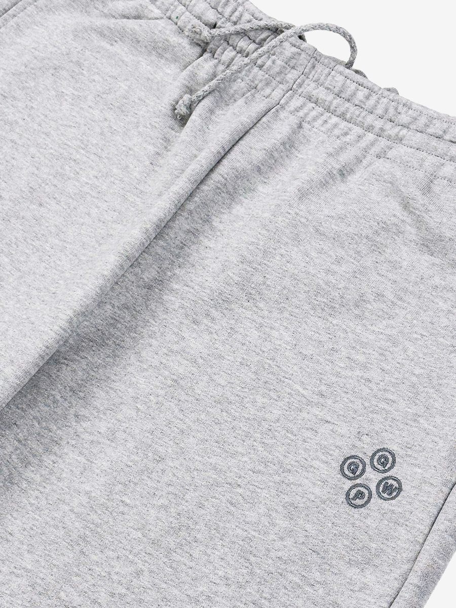 DISSIDENT — Штаны Buttons Heavy Sweatpants Grey Melange