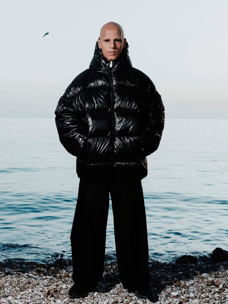 ISSAYA — Куртка Segment Puffer 2.0 Ripstop Daze Black
