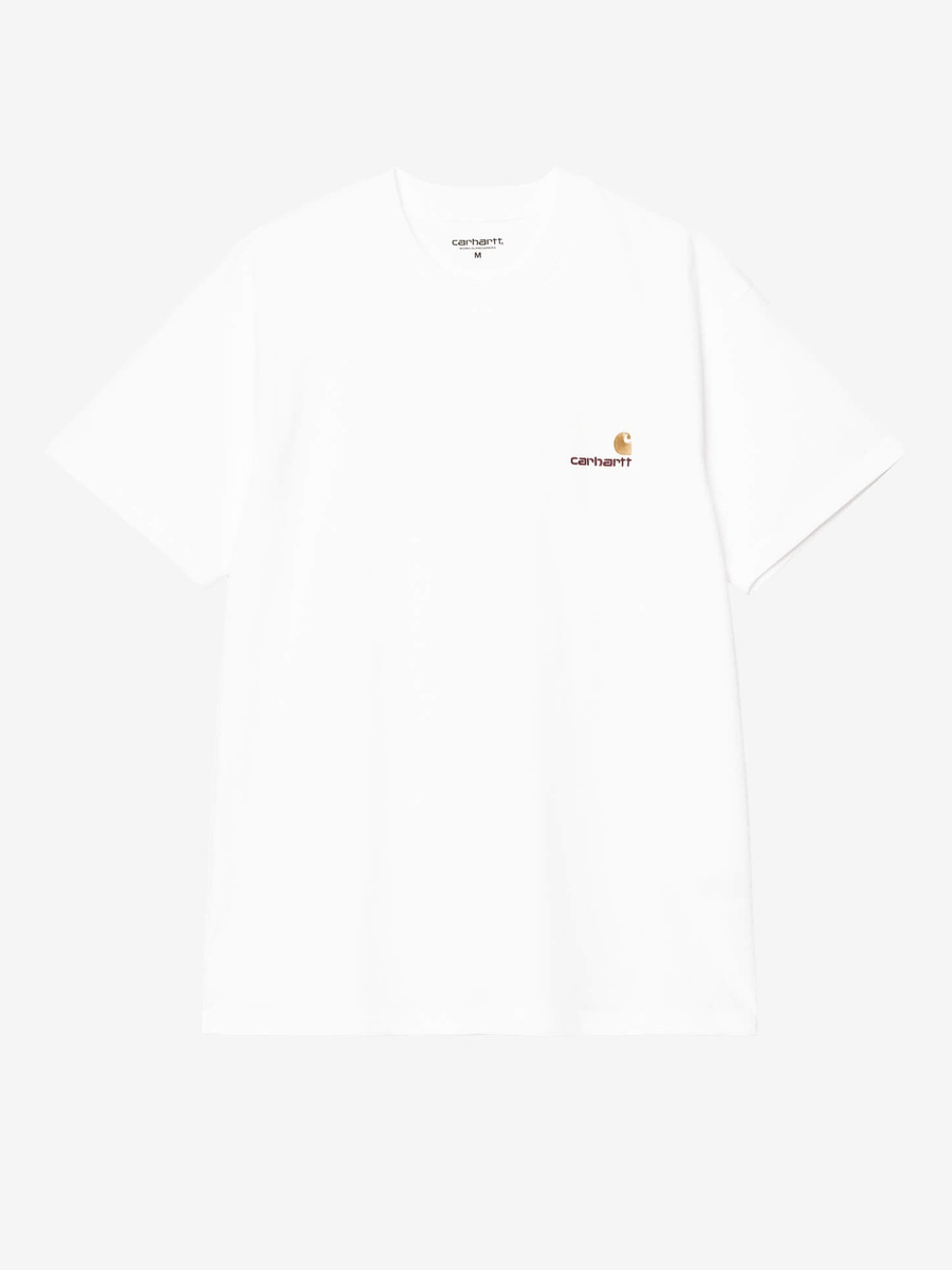 CARHARTT WIP — Футболка American Script White