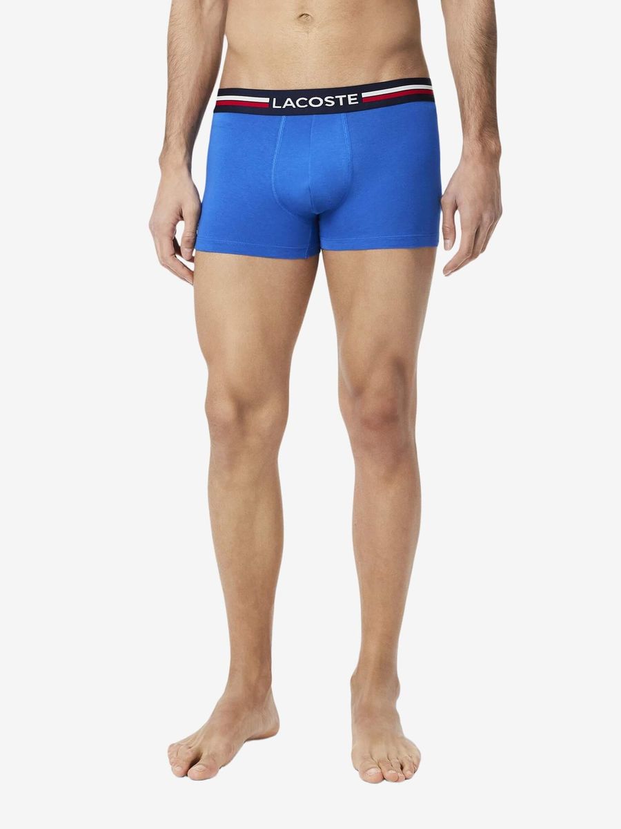 LACOSTE — Комплект Трусов Boxer Brief Light Blue/Blue/Navy