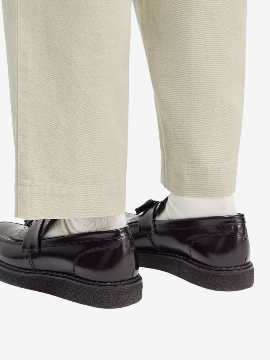 FRED PERRY — Туфли Leather Tassel Loafer Black