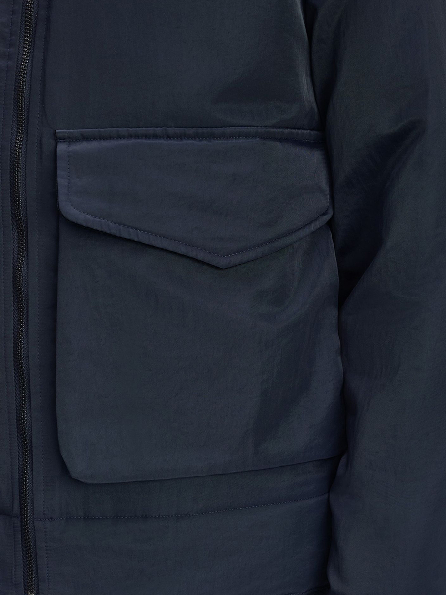 FRED PERRY — Куртка Nylon Caban Jacket Navy