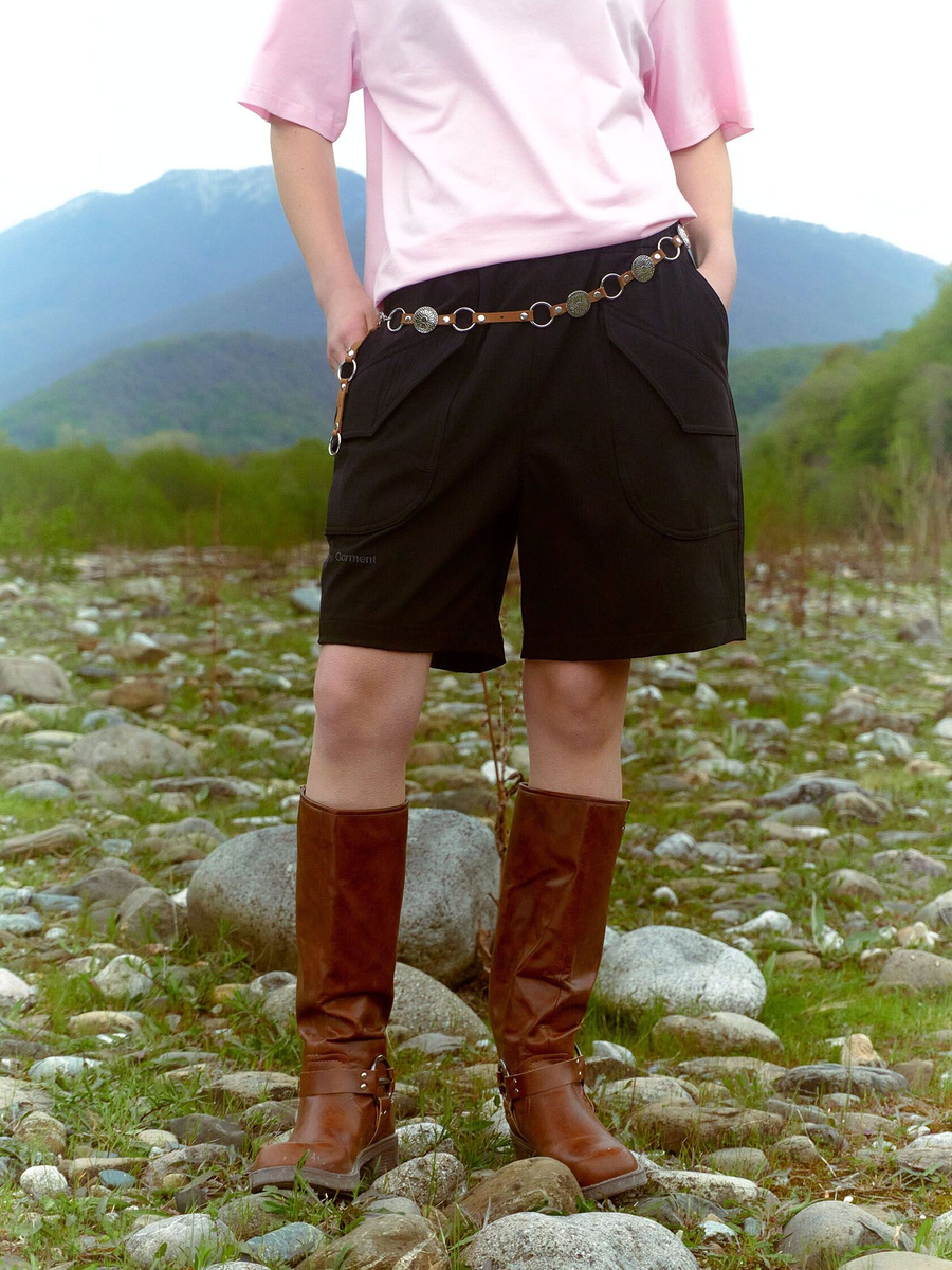 CALLED A GARMENT — Шорты Hikercore Черный