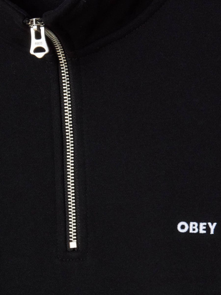 OBEY — Свитшот Est. Works Bold Mockneck Black