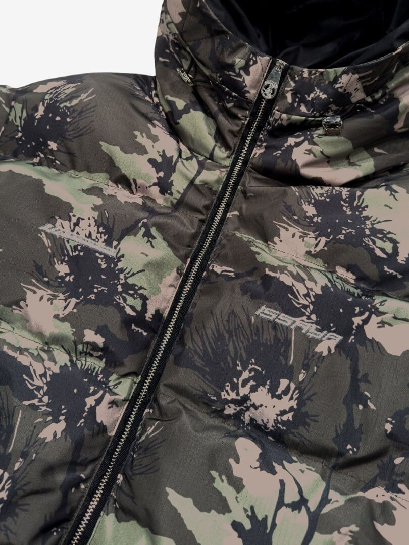 ISSAYA — Куртка Unity Puffer 2.0 Crumpled Thistle Camo