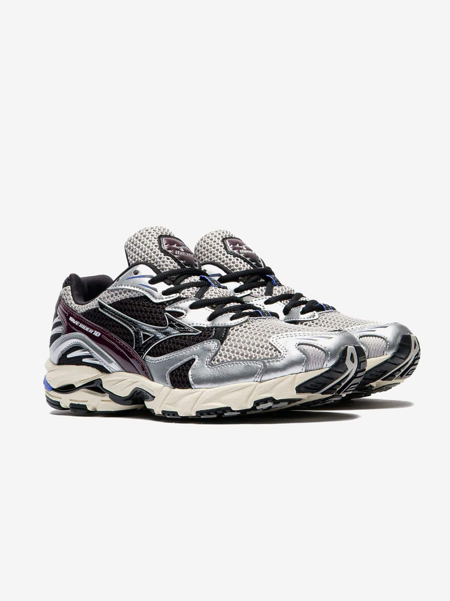 MIZUNO — Кроссовки Wave Rider 10 Harbor Mist/Black Fig