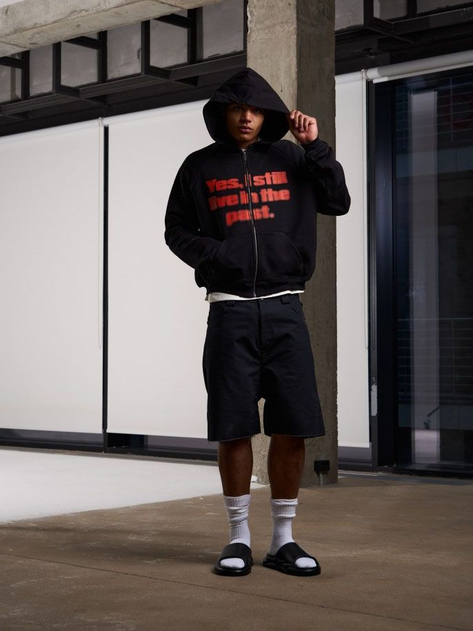 ZNY — Худи Zip Live SS26 Black