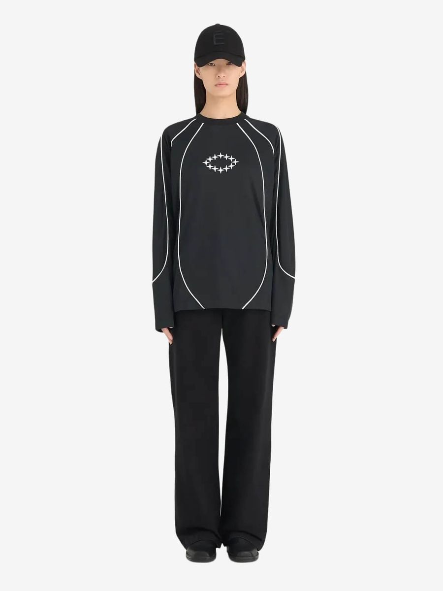 ÉTUDES STUDIO — Лонгслив Soccer LS Pique Black