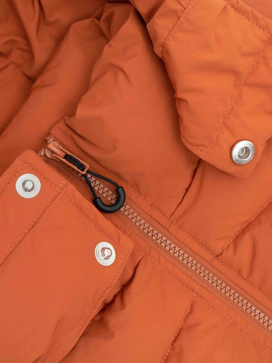 МЕЧ — Куртка FW24 Puffer Basic Pumpkin Orange