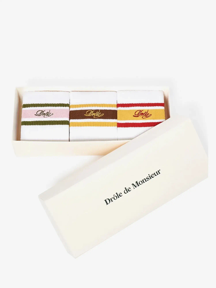 DRÔLE DE MONSIEUR — Носки La Chaussette Drôle Rayée Milticolor os