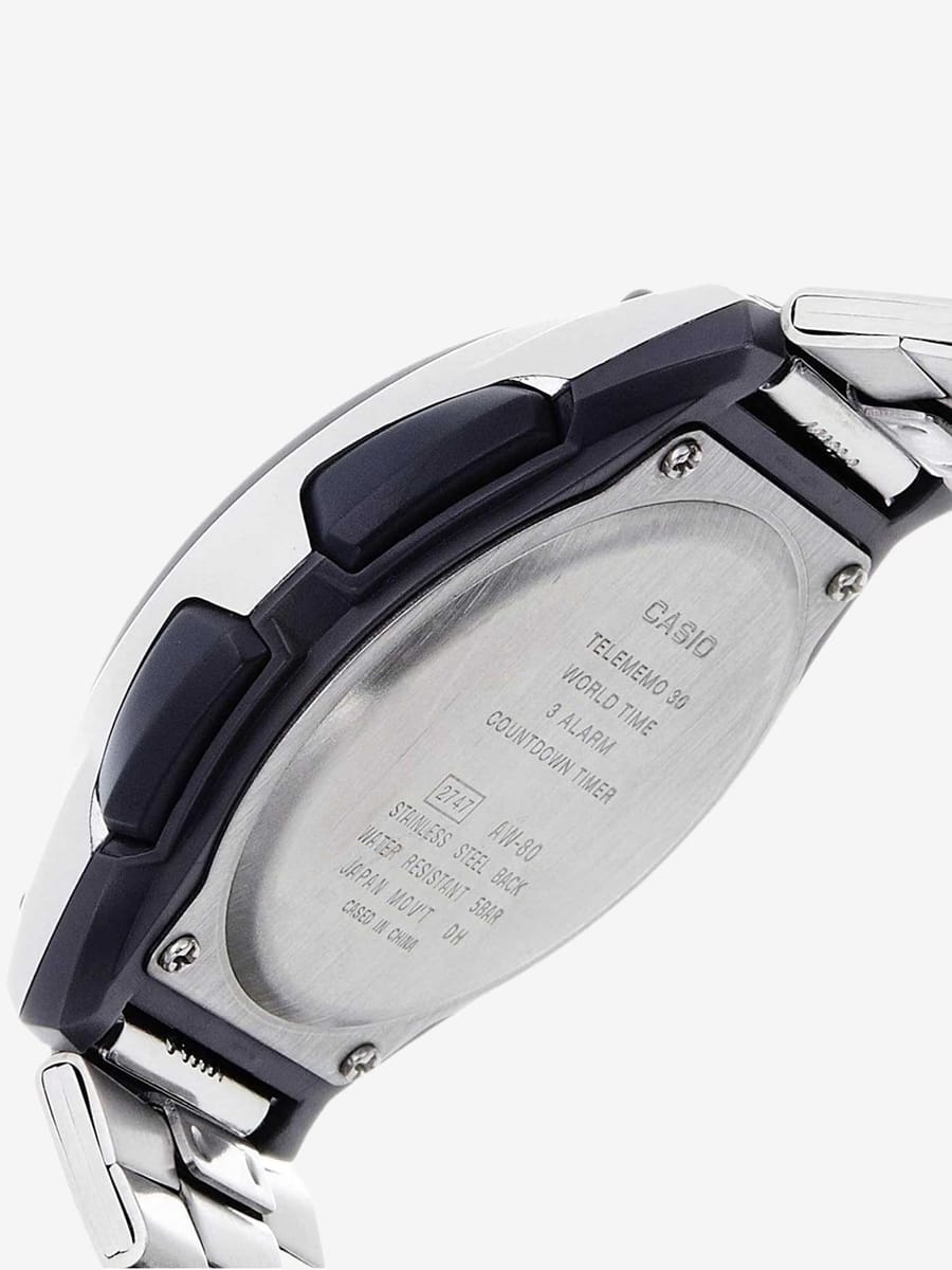 CASIO — Часы Casio Collection AW-80D-1A Silver/Black