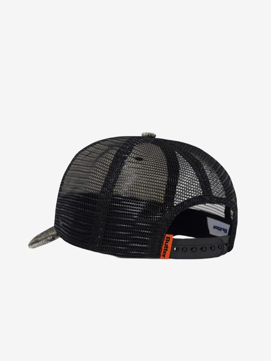 BUTTER GOODS — Кепка Pay Up Trucker Cap Lowland Camo