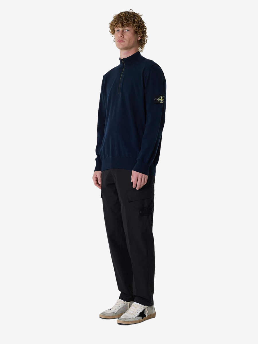 STONE ISLAND — Штаны Skin Touch Cargo Trousers Black