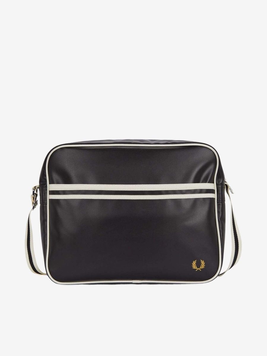 FRED PERRY — Сумка Classic Soulder Bag Black/Ecru
