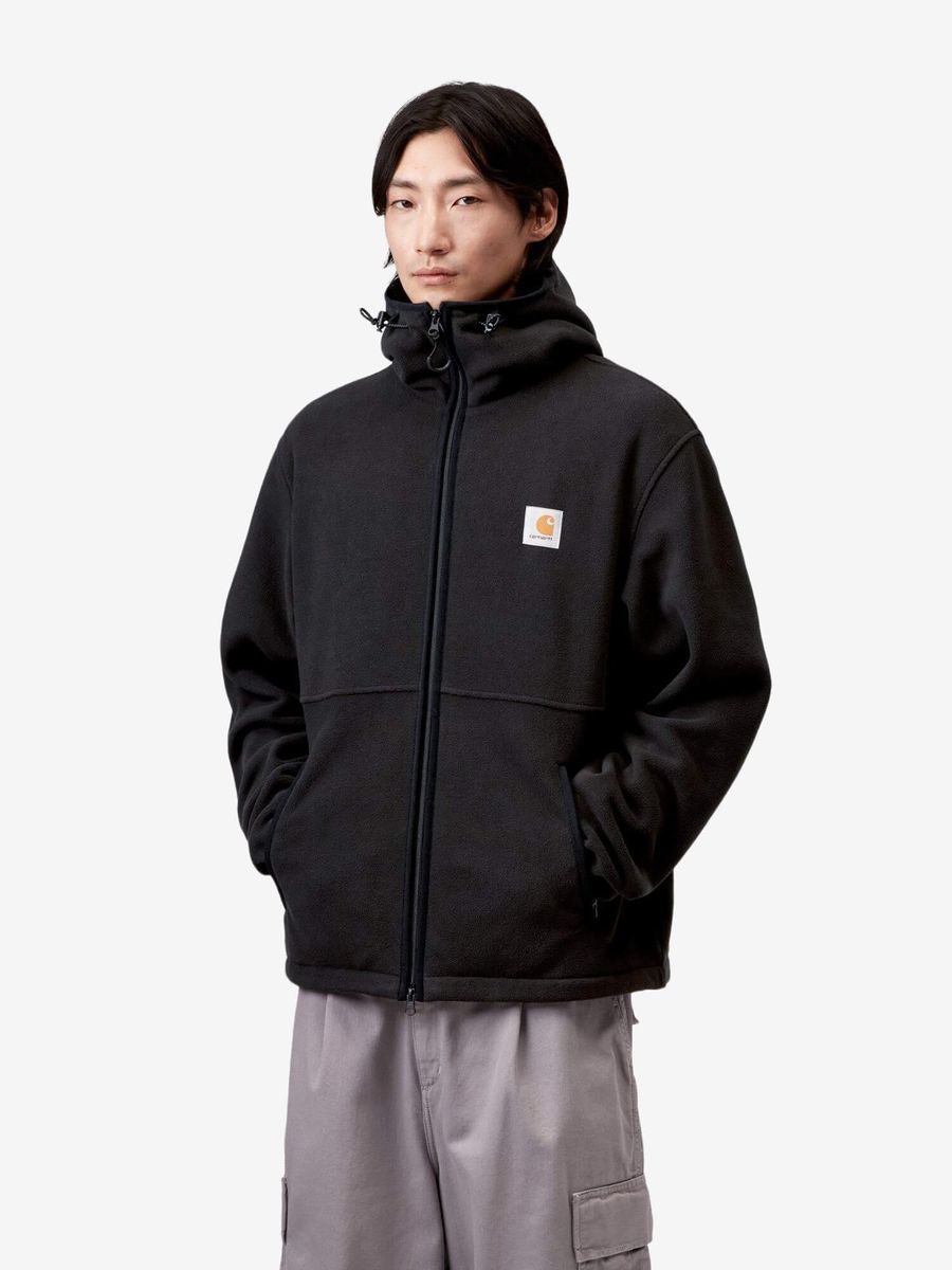 CARHARTT WIP — Куртка Blevin Fleece Liner Black