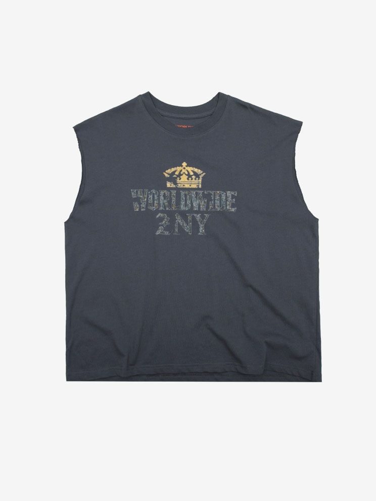 ZNY — Майка Crown ss26 Grey os