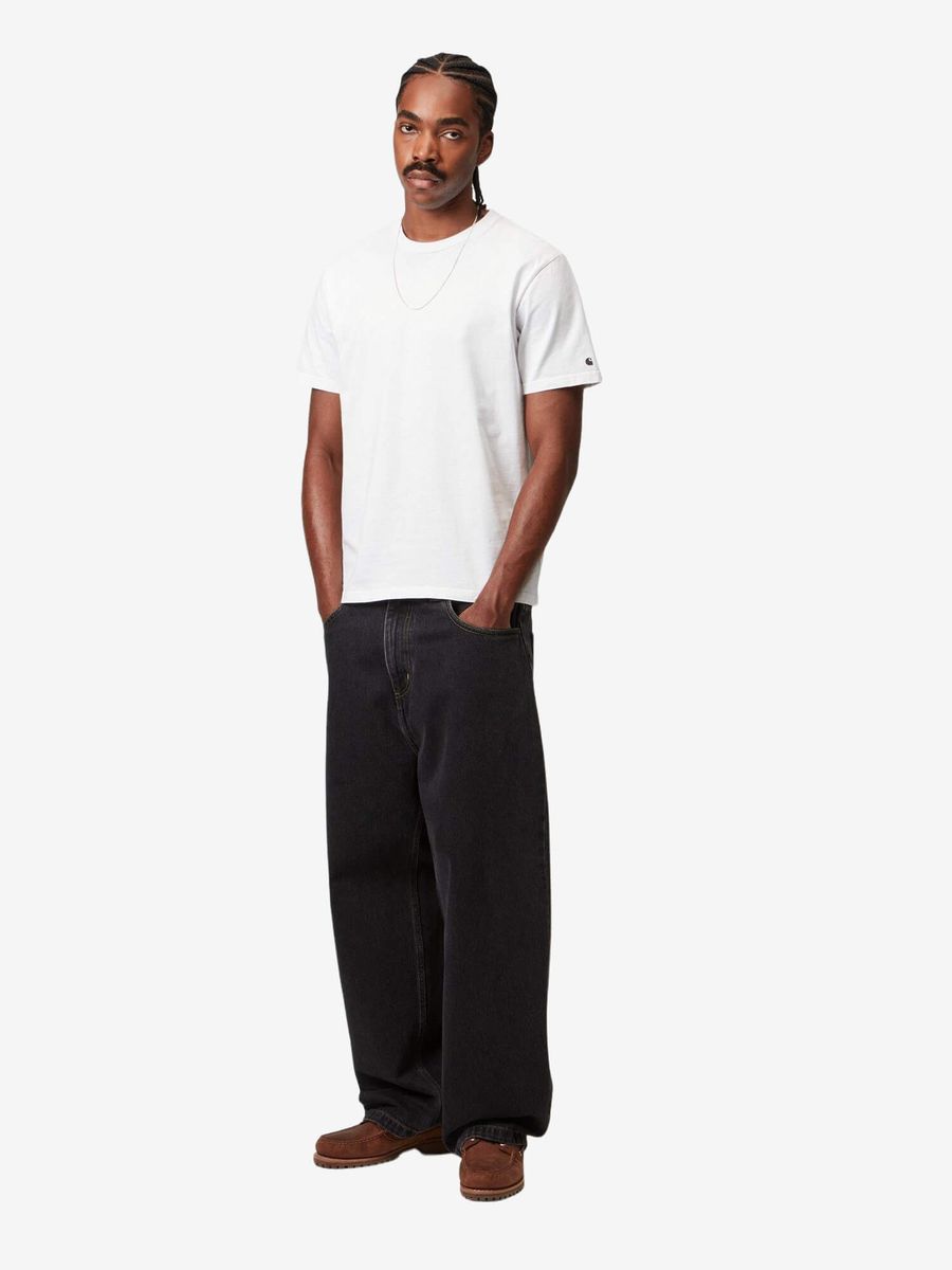 CARHARTT WIP — Футболка S/S Base White/Black