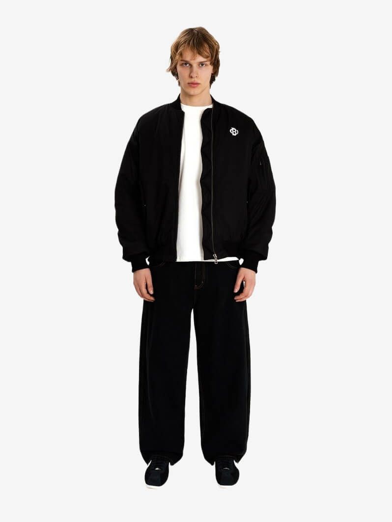 DISSIDENT — Джинсы Coat of Hearts Baggy Jeans Black