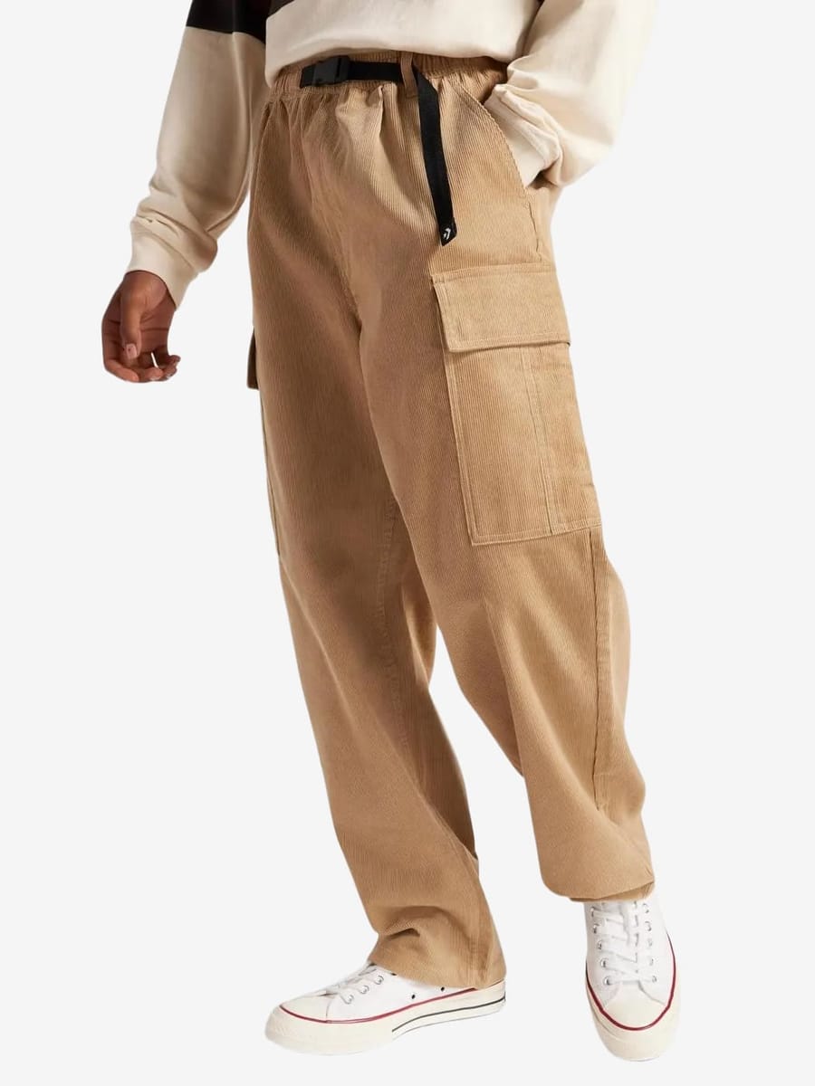 CONVERSE — Штаны Corduroy Cargo Pants Nomad Khaki