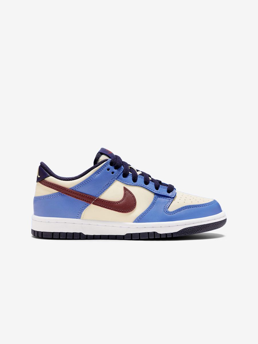 NIKE — Кроссовки Dunk Low GS Blue/Red/White