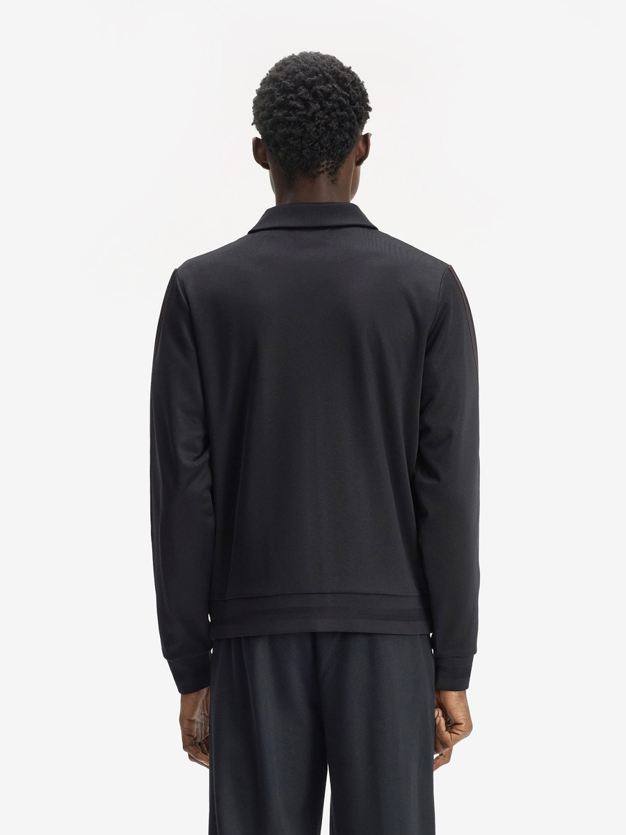 FRED PERRY — Олимпийка Tipped Tape Track Jacket Black