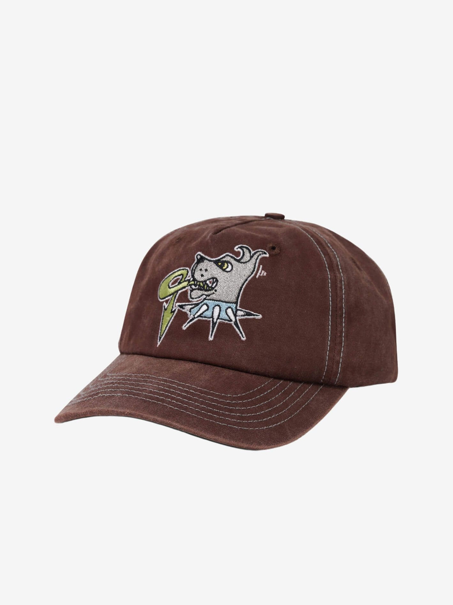 BUTTER GOODS — Кепка Canine 5 Panel Washed Brown
