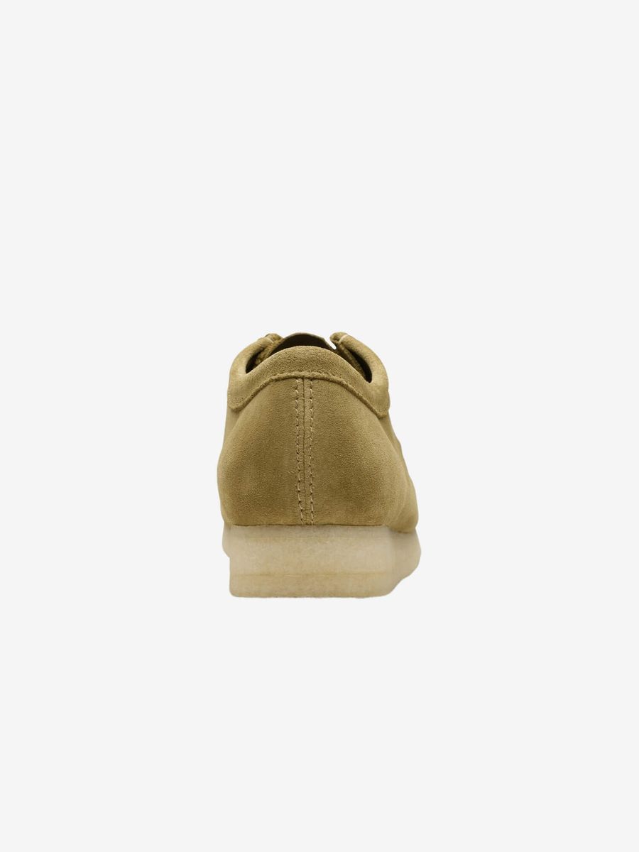 CLARKS ORIGINALS — Обувь Wallabee Mid Green Suede