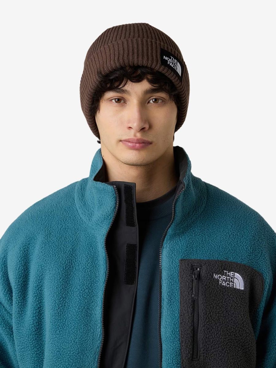 THE NORTH FACE — Шапка Salty Lined Beanie Smokey Brown