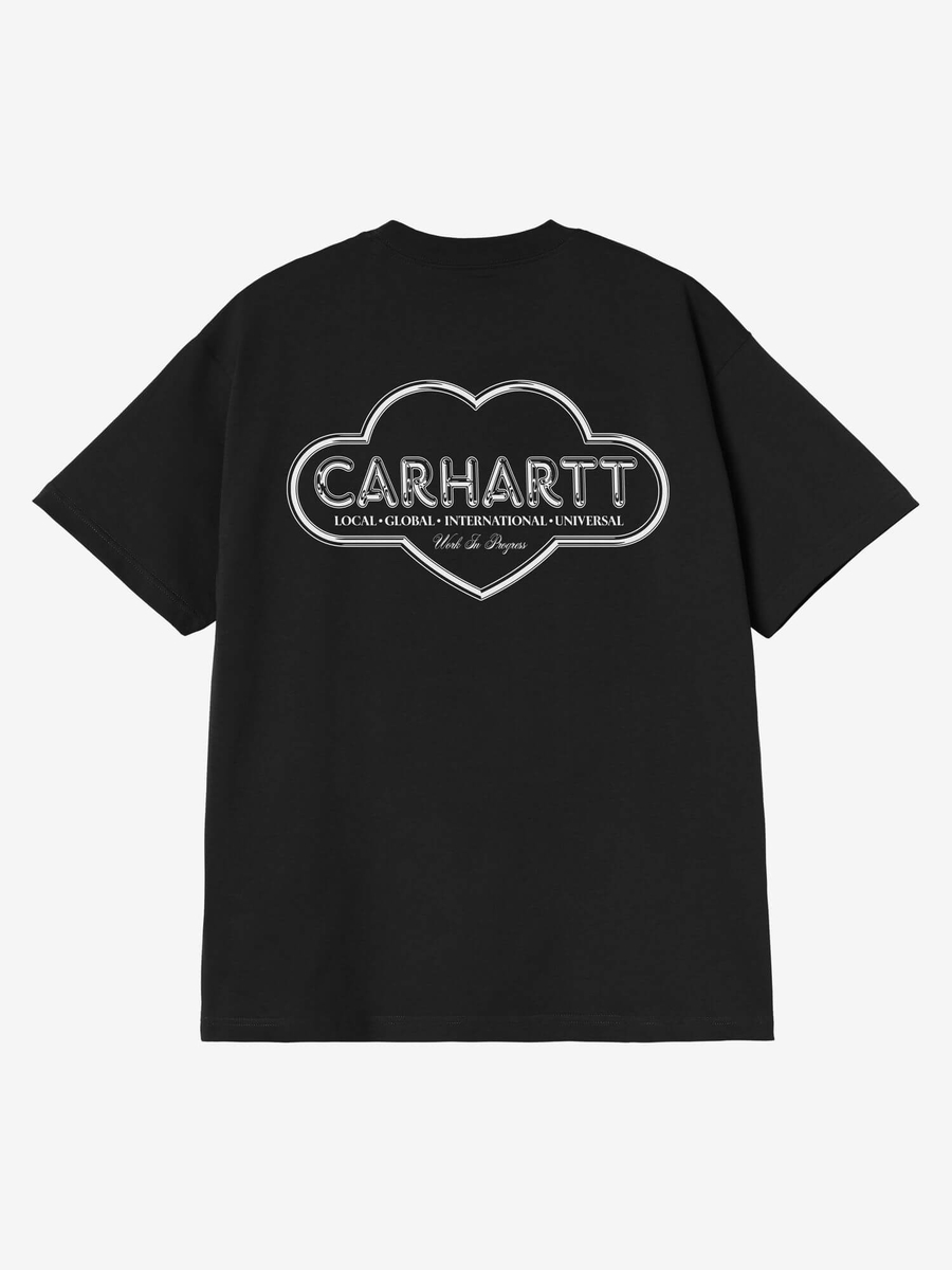 CARHARTT WIP — Футболка S/S Cloud Heart T-Shirt Black