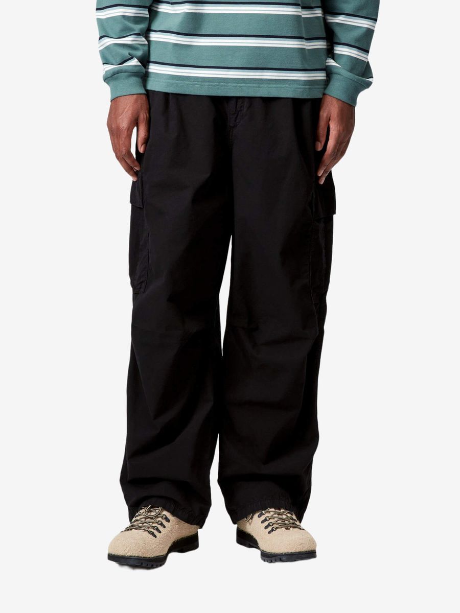 CARHARTT WIP — Штаны Cole Cargo Black (Garment Dyed)