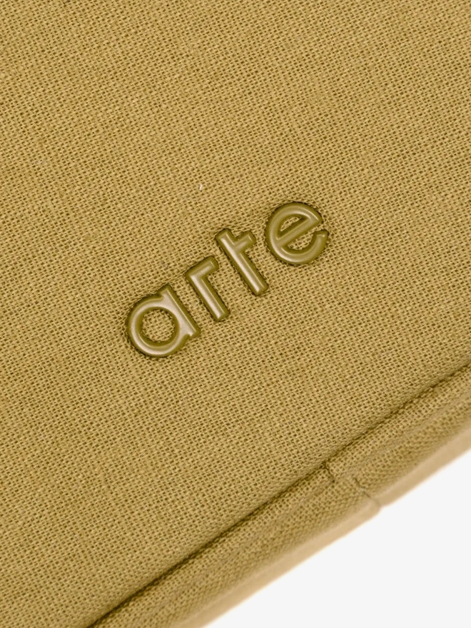 ARTE ANTWERP — Сумка Linen Baka Bag Green