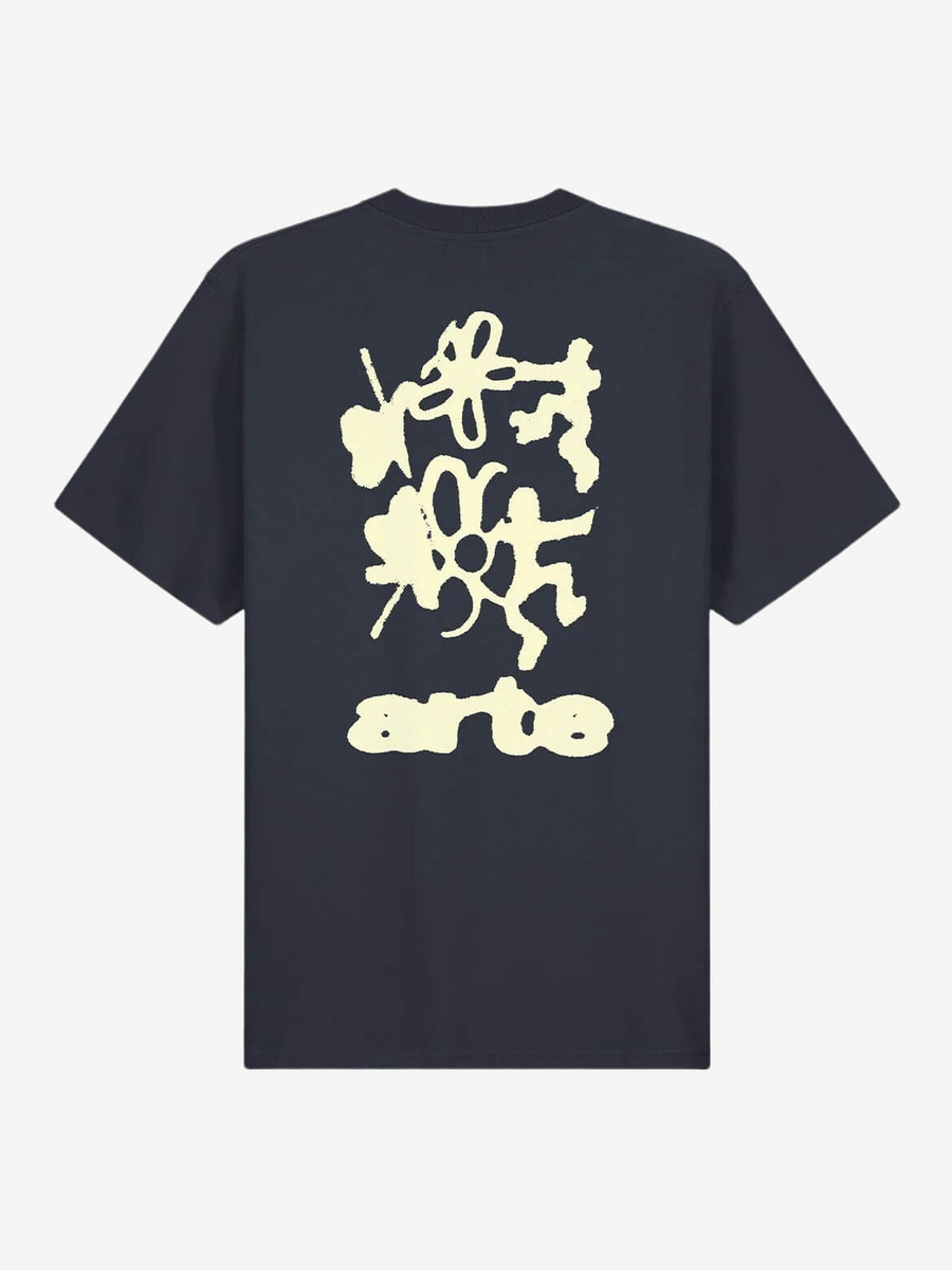 ARTE ANTWERP — Футболка  Blurry Back Print Navy