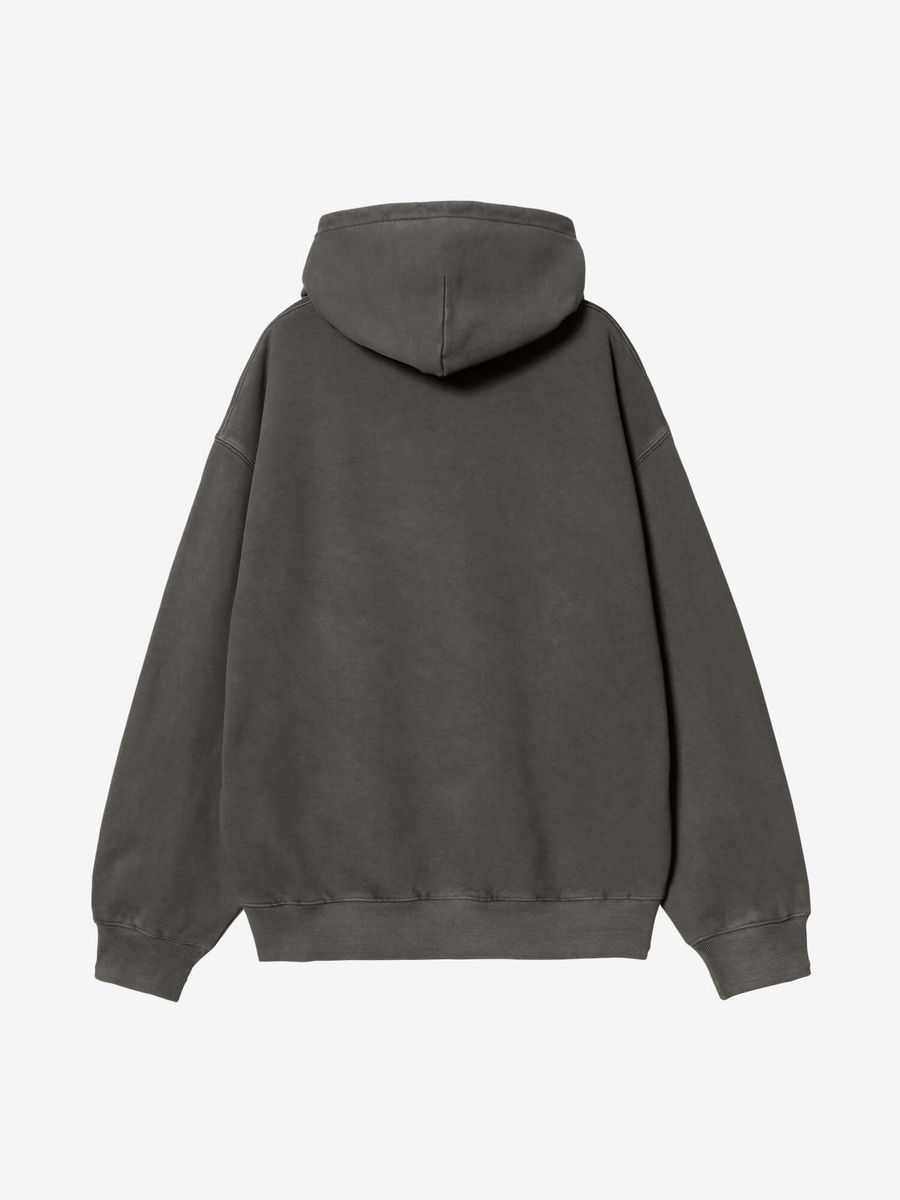 CARHARTT WIP — Худи Hooded Library Black (Garment Dyed)