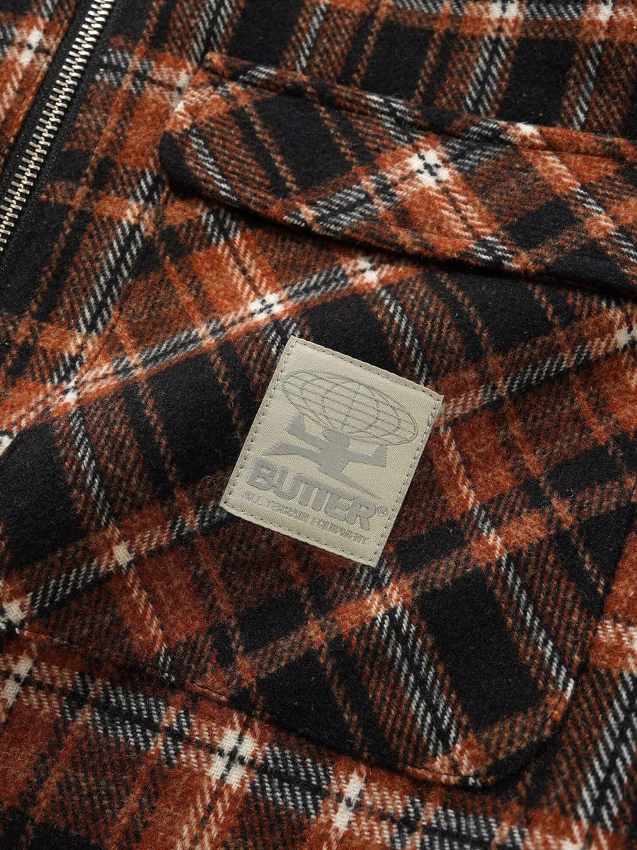 BUTTER GOODS — Рубашка Woods Shirt Jacket Sunset