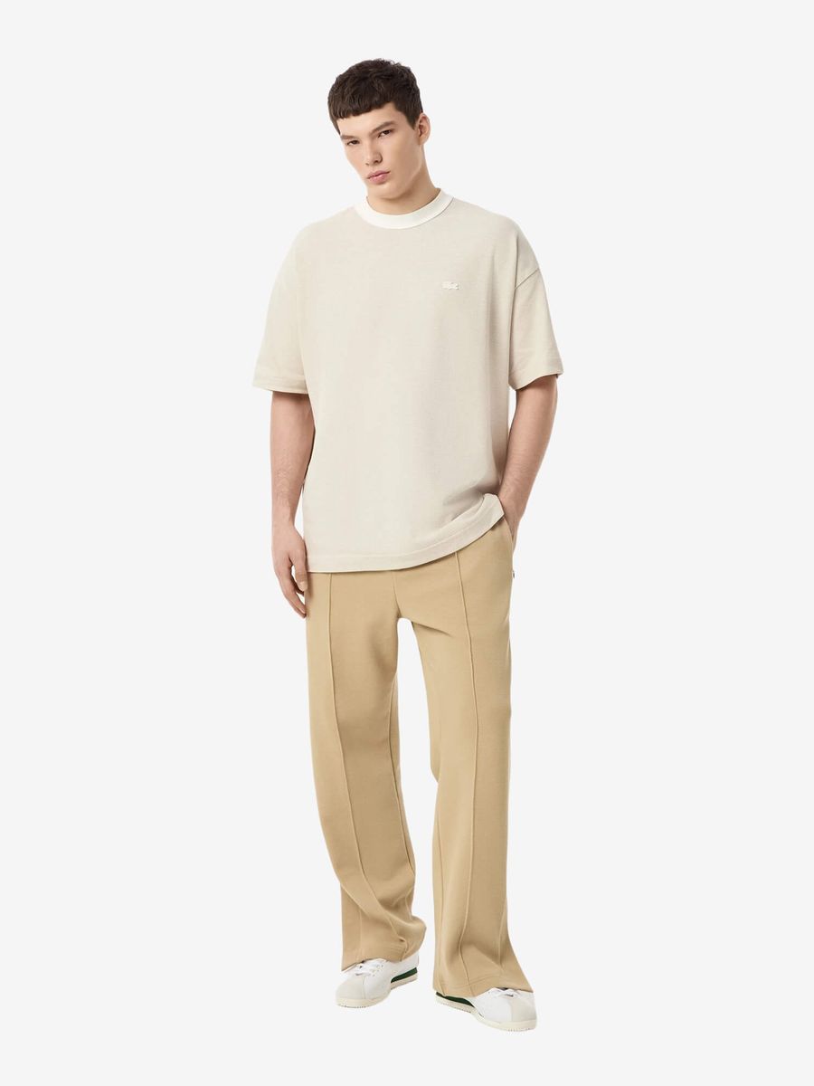 LACOSTE — Футболка Oversize Fit Tee Beige