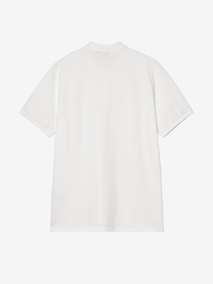 CARHARTT WIP — Футболка Поло Chase Pique White/Gold