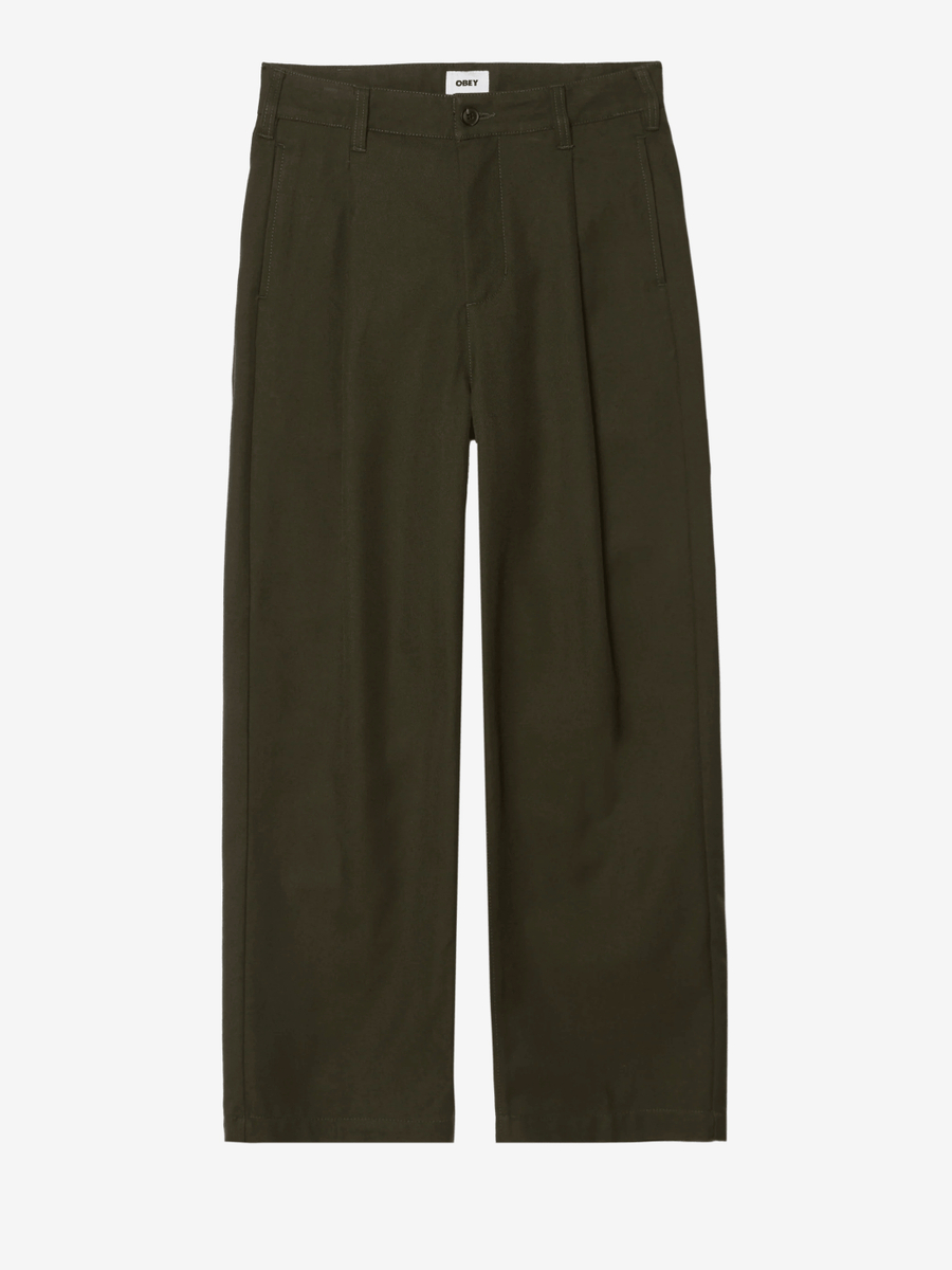 OBEY — Штаны Armel Pleated Pant Rosin