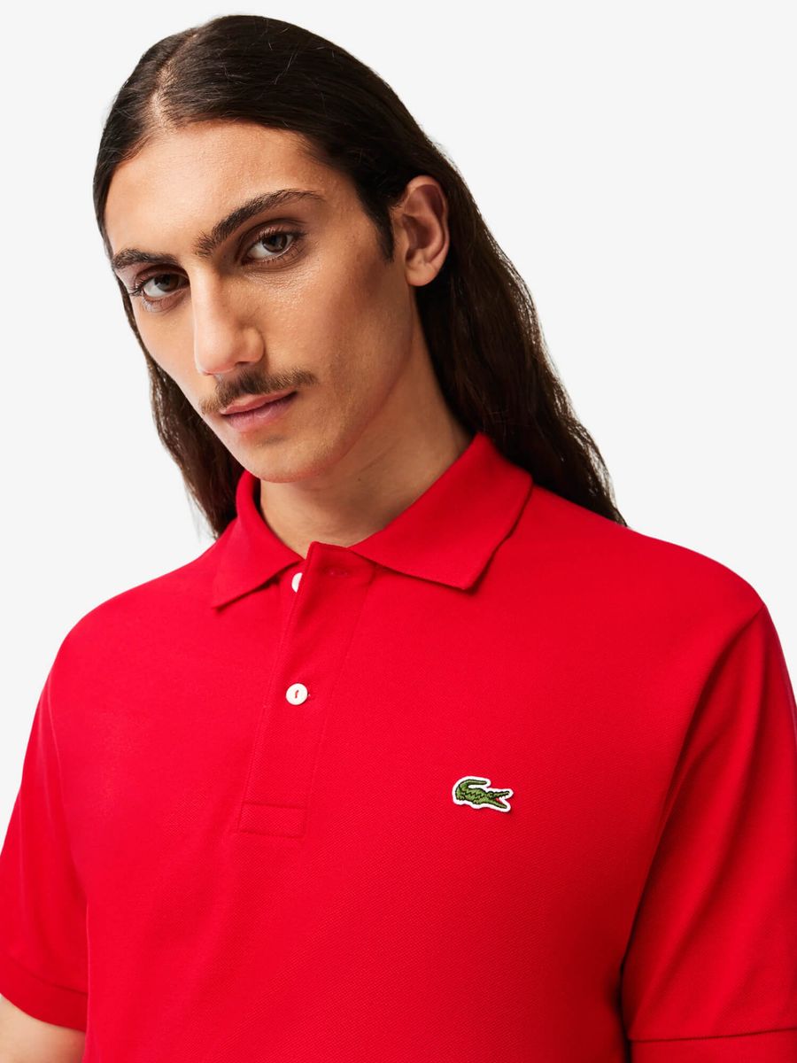 LACOSTE — Футболка Поло Original L.12.12 Red